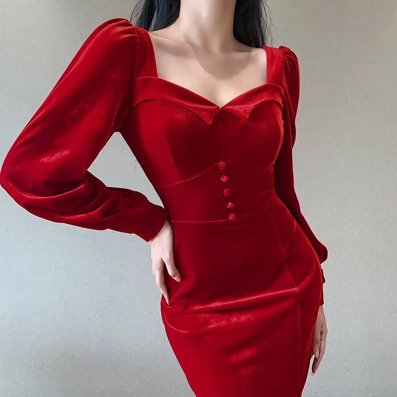 Spring and Autumn New Sexy Square Collar Solid Color Long Dress with Chest and Waist Zipper Design Long Sleeve Dress for Women
Spring and Autumn New Sexy Square Collar Solid Color Long Dress with Chest and Waist Zipper Design Long Sleeve Dress for Women
