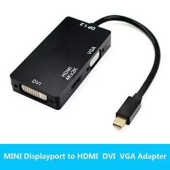 MiniDisplayport DP Male To DVI HDMI VGA Audio Female Adapter Display Port Cable Converter For computer
MiniDisplayport DP Male To DVI HDMI VGA Audio Female Adapter Display Port Cable Converter For computer