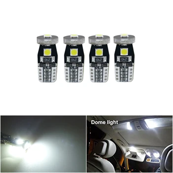 4x T10 Led Car Interior Bulb Canbus Error Free T10 White 3030 3SMD LED 12V Car Side Wedge Light White Lamp Bulb Car Styling
4x T10 Led Car Interior Bulb Canbus Error Free T10 White 3030 3SMD LED 12V Car Side Wedge Light White Lamp Bulb Car Styling
