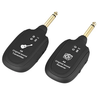 Guitar Wireless Transmitter Receiver with Built-in Rechargeable Battery for Musical Instrument H7JP
Guitar Wireless Transmitter Receiver with Built-in Rechargeable Battery for Musical Instrument H7JP