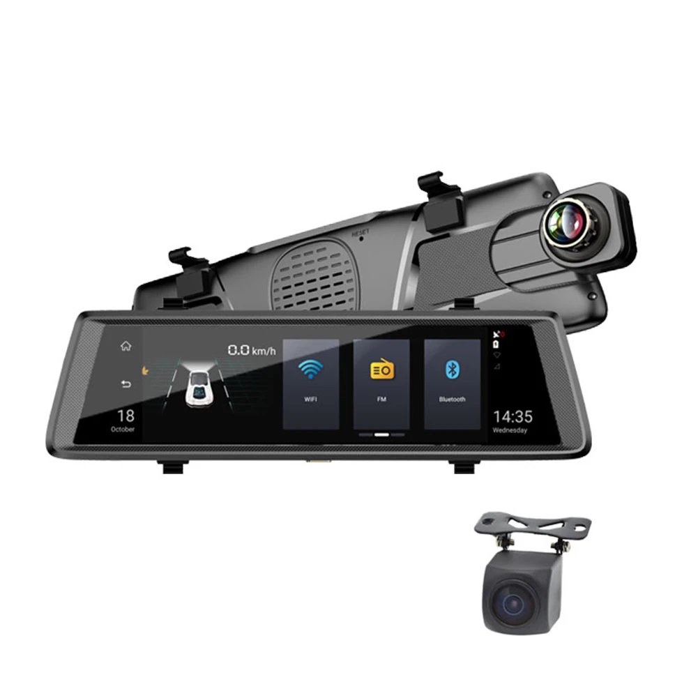 10" Car DVR Touch screen ADAS Bluetooth WIFI 1080p Camera Mirror Navigator Video Recorder with Rear View Mirror for Phisung E05
10" Car DVR Touch screen ADAS Bluetooth WIFI 1080p Camera Mirror Navigator Video Recorder with Rear View Mirror for Phisung E05