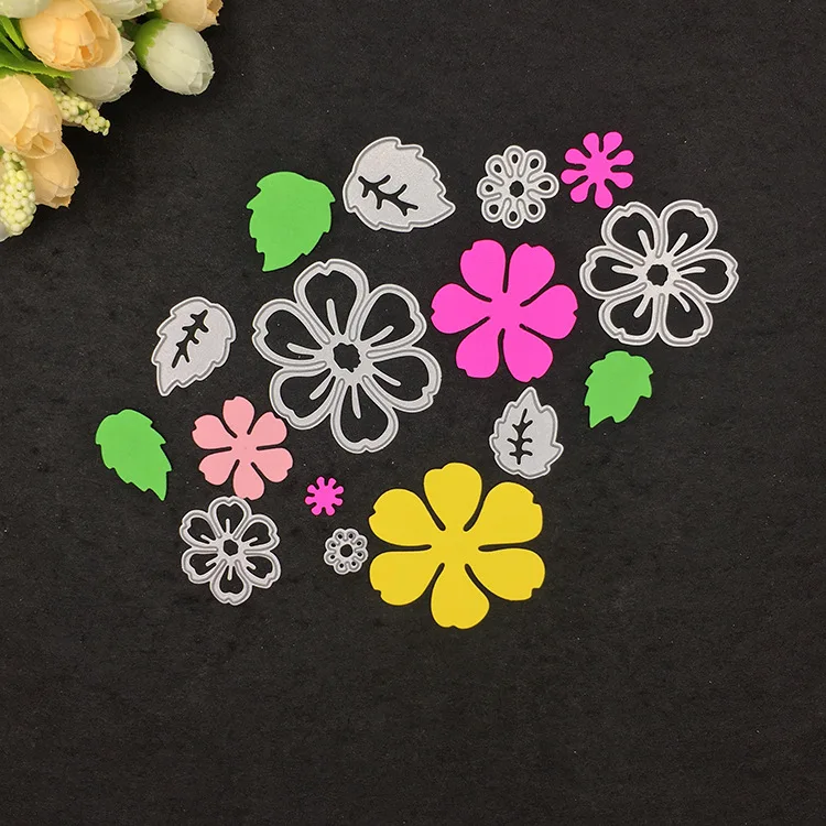 Flower Leaf Metal Cutting Dies Stencil Scrapbooking Photo Album Card Paper Embossing Craft DIY Card Process Embossing Template
Flower Leaf Metal Cutting Dies Stencil Scrapbooking Photo Album Card Paper Embossing Craft DIY Card Process Embossing Template