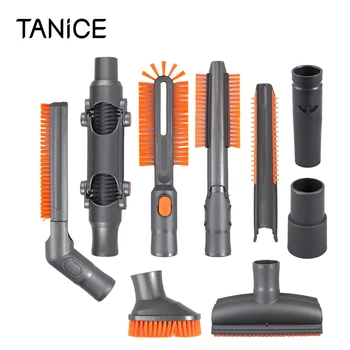 TANiCE 8 Pcs Vacuum Cleaner Nozzles Suction Brush Set Universal Vacuum Cleaner Tools With 32mm And 35mm Adapter Connector
TANiCE 8 Pcs Vacuum Cleaner Nozzles Suction Brush Set Universal Vacuum Cleaner Tools With 32mm And 35mm Adapter Connector
