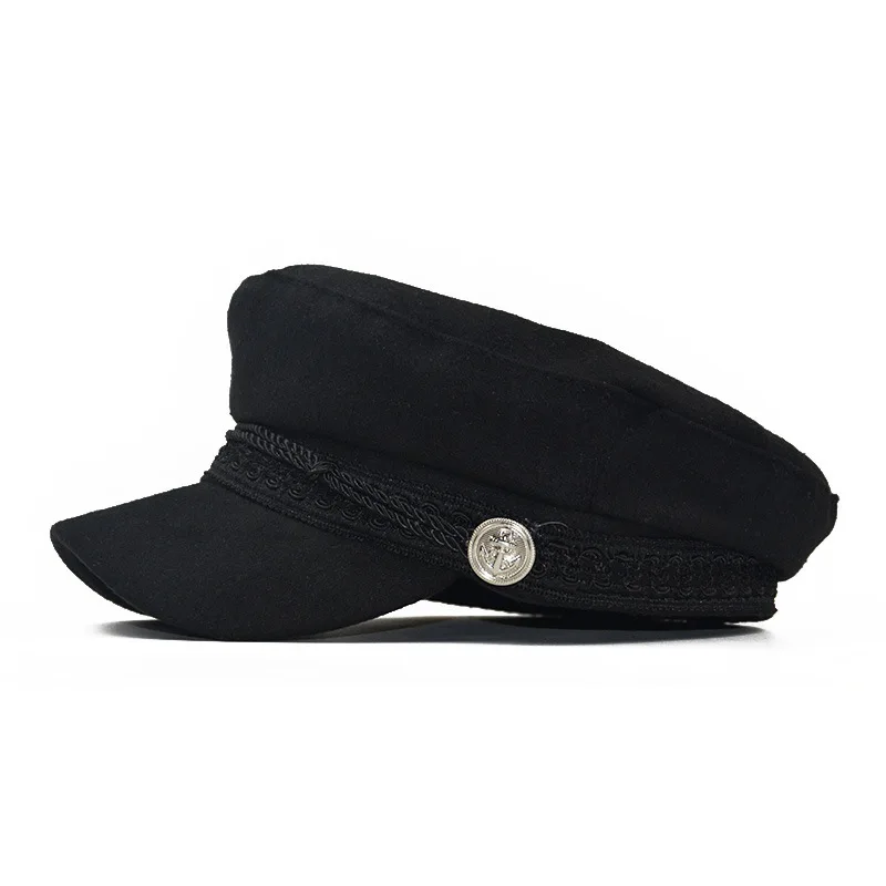 Spring cap Autumn fashion women's wool hat British style warm retro newsboy caps military octagonal cap female visor caps
Spring cap Autumn fashion women's wool hat British style warm retro newsboy caps military octagonal cap female visor caps