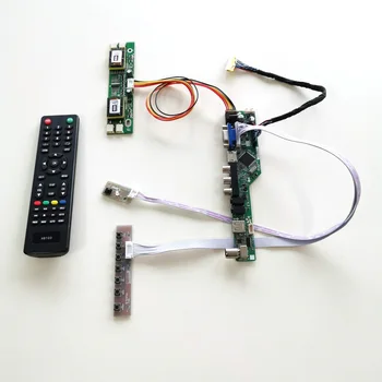For LTM190E1-L01/L03 HDMI VGA USB AV LVDS 4CCFL 30Pin T.V56 drive card board LCD panel monitor keyboard+Remote+Inverter DIY kit
For LTM190E1-L01/L03 HDMI VGA USB AV LVDS 4CCFL 30Pin T.V56 drive card board LCD panel monitor keyboard+Remote+Inverter DIY kit