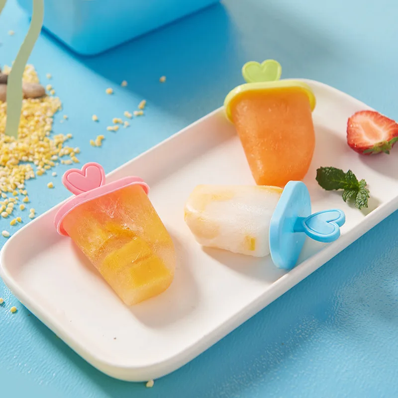 Generic Summer Silicone Mini Ice Pops Mold Ice Cream Ball Lolly Maker