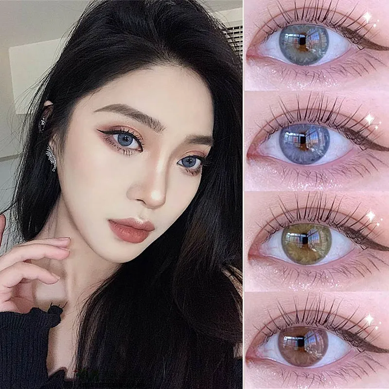 1pair GEMSTONE BLUEGRAY GIRL Colored Contact Lenses for eyes Colored Eye Lenses Color Contact lens Beautiful Pupil
1pair GEMSTONE BLUEGRAY GIRL Colored Contact Lenses for eyes Colored Eye Lenses Color Contact lens Beautiful Pupil