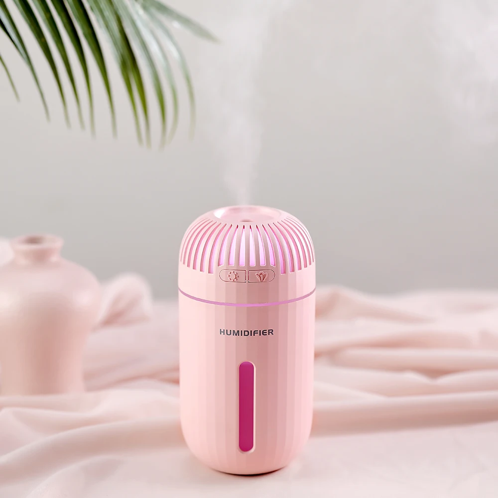 High Quality 310ML Ultrasonic Air Humidifier Essential water Oil Diffuser for Home Car USB Fogger Mist Maker with LED Night Lamp
High Quality 310ML Ultrasonic Air Humidifier Essential water Oil Diffuser for Home Car USB Fogger Mist Maker with LED Night Lamp