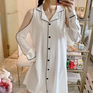 buttoned nightdress