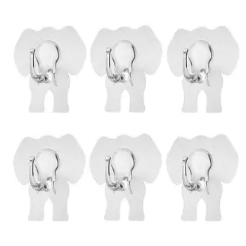 6pcs Strong Adsorption Traceless Elephant Hook Hanger Suction Cup Adhesive Wall Vacuum Sucker Bathroom Transparent Load Rack
6pcs Strong Adsorption Traceless Elephant Hook Hanger Suction Cup Adhesive Wall Vacuum Sucker Bathroom Transparent Load Rack