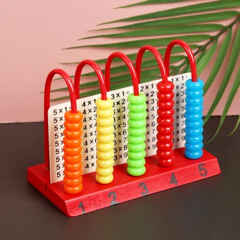 Early Childhood Toys Five-speed Computing Rack Wooden Counter Math Bar Abacus For Children Educational Arithmetic Toys 
Early Childhood Toys Five-speed Computing Rack Wooden Counter Math Bar Abacus For Children Educational Arithmetic Toys