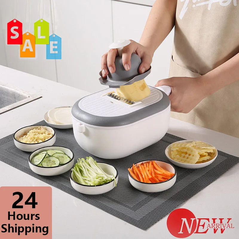 Multifunctional Vegetable Slicer Potato Peeler Garlic grind Carrot Onion Grater with Strainer Kitchen Accessories Vegetable Tool
Multifunctional Vegetable Slicer Potato Peeler Garlic grind Carrot Onion Grater with Strainer Kitchen Accessories Vegetable Tool