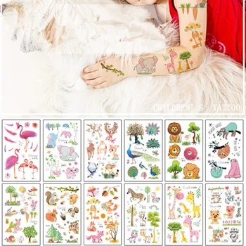 4 Designs 1 Sheet Children Animal Tattoo Temporary Cute Cartoon Fox Raccoon Image Tattoo Sticker for Body Art New
4 Designs 1 Sheet Children Animal Tattoo Temporary Cute Cartoon Fox Raccoon Image Tattoo Sticker for Body Art New