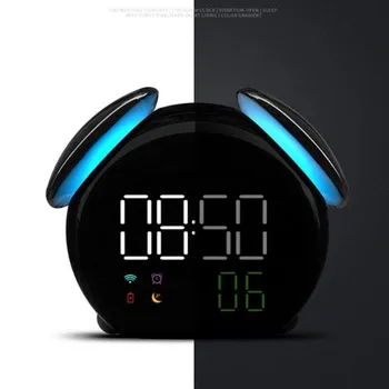 2020 Newest USB Rechargeable Colorful LED Clock Light Night Touch Sensor Time Light Alarm Clock Children Bedroom Beside Lamp
2020 Newest USB Rechargeable Colorful LED Clock Light Night Touch Sensor Time Light Alarm Clock Children Bedroom Beside Lamp