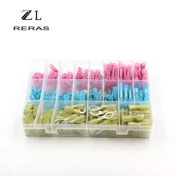 250PCS/box Combination Heat Shrinkable Terminal Waterproof Heat Shrinkable End Cold Press Terminal assortment
250PCS/box Combination Heat Shrinkable Terminal Waterproof Heat Shrinkable End Cold Press Terminal assortment