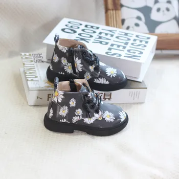 Autumn New Flower Solid Color Children's Martin Boots Small Children's Single Boots Girl's Boots
Autumn New Flower Solid Color Children's Martin Boots Small Children's Single Boots Girl's Boots