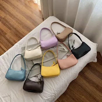Girl Spring Summer Tide New Bag Female Retro Armpit Baguette Commuter Wild Texture Solid Color Handbag Shoulder Bag Simple Style
Girl Spring Summer Tide New Bag Female Retro Armpit Baguette Commuter Wild Texture Solid Color Handbag Shoulder Bag Simple Style
