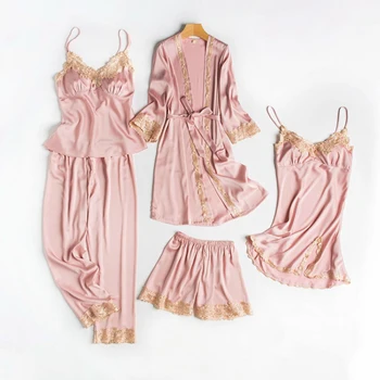 Woman Summer Sexy Pajama Set Korean Version Pajamas Lovely Homewear With Breast Pad Thin Silky Lounge Intimate Sleepwear
Woman Summer Sexy Pajama Set Korean Version Pajamas Lovely Homewear With Breast Pad Thin Silky Lounge Intimate Sleepwear