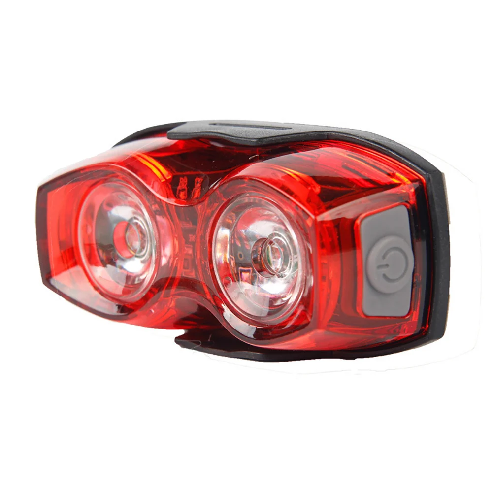 2LED MTB Bicycle Bike Safety Night Cycling Warning Flashing Light Tail Lamp Bicycle Binocular Taillights
