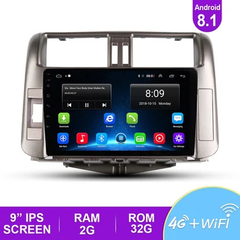 2.5D IPS Android 8.1 Car Multimedia Player AutoRadio For Toyota Land Cruiser Prado 150 2010-2013 Stereo GPS Navigation 4G BT DVD
2.5D IPS Android 8.1 Car Multimedia Player AutoRadio For Toyota Land Cruiser Prado 150 2010-2013 Stereo GPS Navigation 4G BT DVD