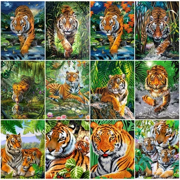 EverShine Diamond Embroidery Tiger Full Square Diamond Painting Animal Picture Of Rhinestones Cross Stitch Mosaic Handmade Art
EverShine Diamond Embroidery Tiger Full Square Diamond Painting Animal Picture Of Rhinestones Cross Stitch Mosaic Handmade Art