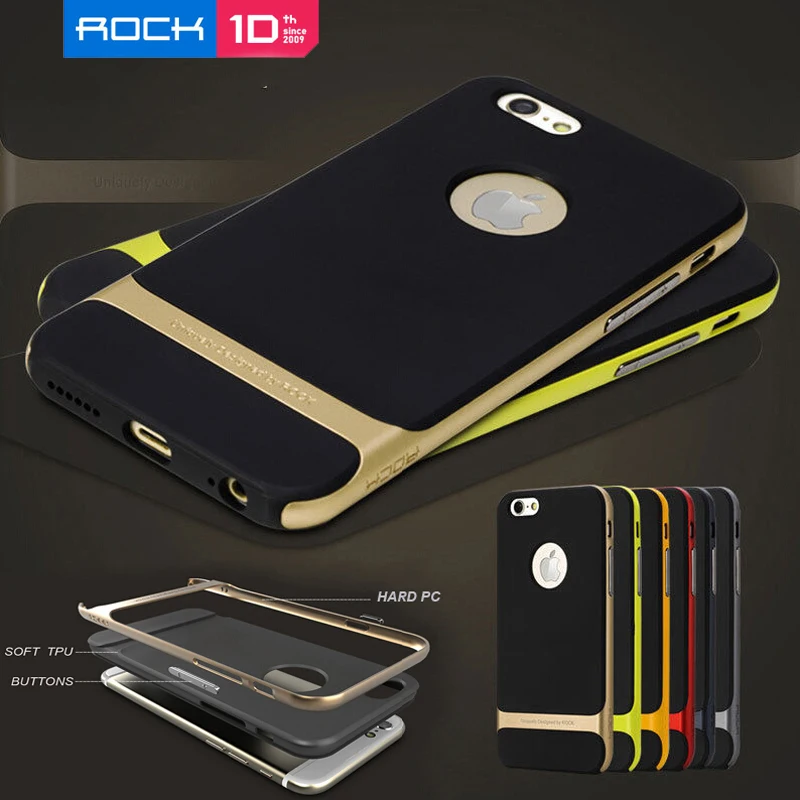 New Arrival ROCK Case for iPhone SE 5S Silicone Case PC + TPU Neo Hybrid Durable Slim Armor Cover Case for IPhone 5S SE Case
New Arrival ROCK Case for iPhone SE 5S Silicone Case PC + TPU Neo Hybrid Durable Slim Armor Cover Case for IPhone 5S SE Case