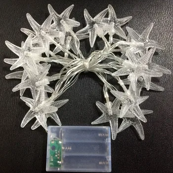 2M 20LED Starfish Light String Wedding Christmas Party Decoration Wedding String Fairy Light Christmas Decoration #C 
2M 20LED Starfish Light String Wedding Christmas Party Decoration Wedding String Fairy Light Christmas Decoration #C