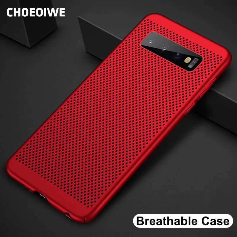 CHOEOIWE Ultra-thin Cooling Phone Case for Samsung Galaxy A30 A10 A50 A8S A6S M10 M20 S10 Lite Plus Breathing Case Hard Cover
CHOEOIWE Ultra-thin Cooling Phone Case for Samsung Galaxy A30 A10 A50 A8S A6S M10 M20 S10 Lite Plus Breathing Case Hard Cover