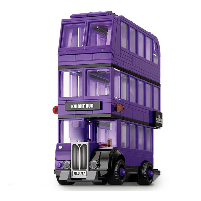 The Knight Potter Movie Purple Bus Building Blocks Model Bricks Toys Compatible with 75957 BELA Kids Toys gift
The Knight Potter Movie Purple Bus Building Blocks Model Bricks Toys Compatible with 75957 BELA Kids Toys gift