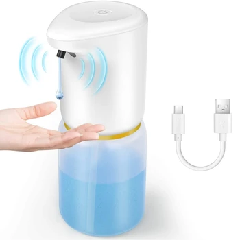 Automatic Soap Dispenser Touchless 14Oz USB Charging Liquid Dispenser with IPX5 Waterproof Adjustable Soap Dispensing
Automatic Soap Dispenser Touchless 14Oz USB Charging Liquid Dispenser with IPX5 Waterproof Adjustable Soap Dispensing
