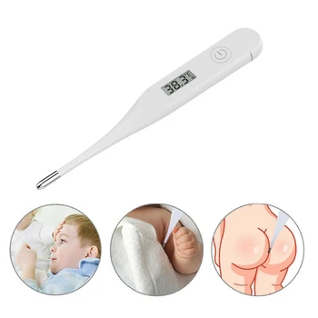 Digital LCD Thermometer Underarm Thermometer Mouth Temperature for Baby Adult Body Kids with Beeper and Memory
Digital LCD Thermometer Underarm Thermometer Mouth Temperature for Baby Adult Body Kids with Beeper and Memory