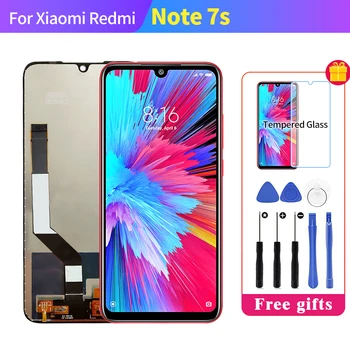 100% Tested 6.3 inch Black For Xiaomi Redmi Note 7S LCD Display Touch Screen Digitizer Assembly Replacement+Tools Free Shipping
100% Tested 6.3 inch Black For Xiaomi Redmi Note 7S LCD Display Touch Screen Digitizer Assembly Replacement+Tools Free Shipping