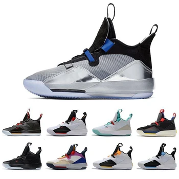 

2019 New Best Jumpman XXXIII Retro 33 Basketball Shoes Mens MVP Finals training Sneakers Sports Running Shoes Size 7-12