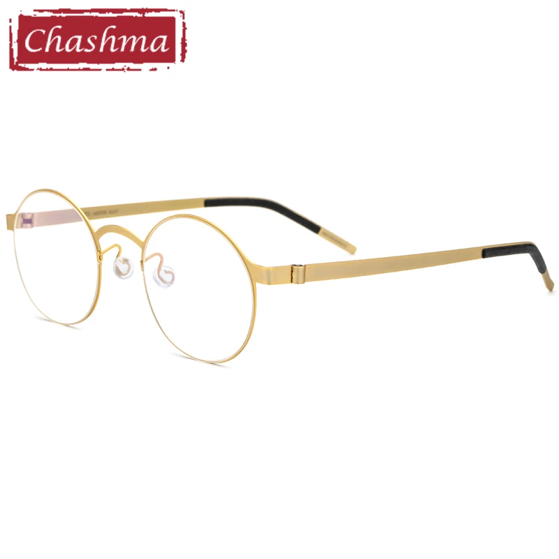 Chashma Screwless Eyewear Round Men Titanium Prescription Optical Frame Women Light Retro Glasses
Chashma Screwless Eyewear Round Men Titanium Prescription Optical Frame Women Light Retro Glasses