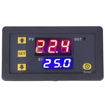 W3230 Temperature Controller Thermostat Dual LED Digital Temperature Regulator Detector Temp Meter Heat Cooler
W3230 Temperature Controller Thermostat Dual LED Digital Temperature Regulator Detector Temp Meter Heat Cooler