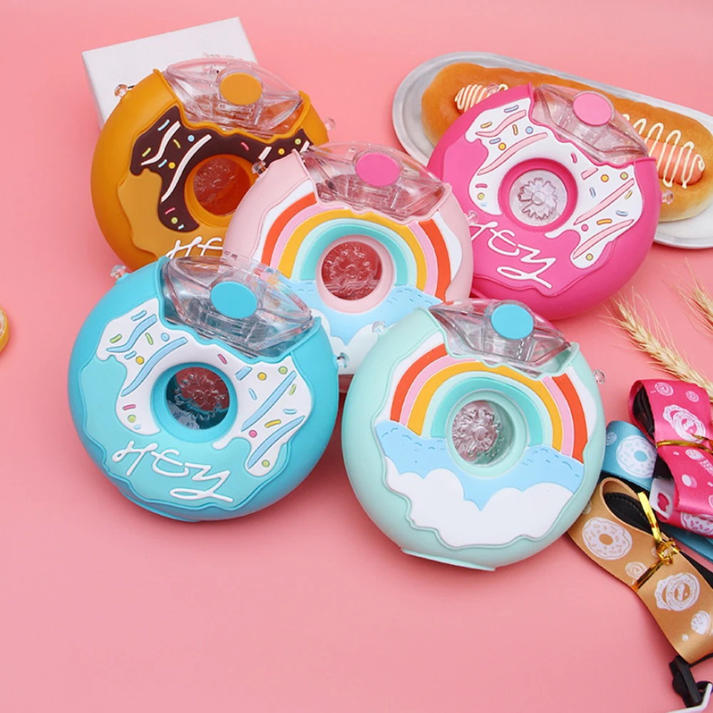 Cartoon Tritan Water Bottle for Kids Bpa Free Donuts Creative Silicone Portable Kettle with Straw
Cartoon Tritan Water Bottle for Kids Bpa Free Donuts Creative Silicone Portable Kettle with Straw