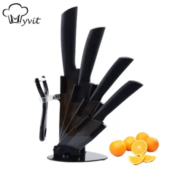 Ceramic Knives Set Kitchen Knives Cooking Set With Handle 3 "4" 5 "6" Inch Ceramic Knives for Cooking 8 Color Handle Black Blade
Ceramic Knives Set Kitchen Knives Cooking Set With Handle 3 "4" 5 "6" Inch Ceramic Knives for Cooking 8 Color Handle Black Blade