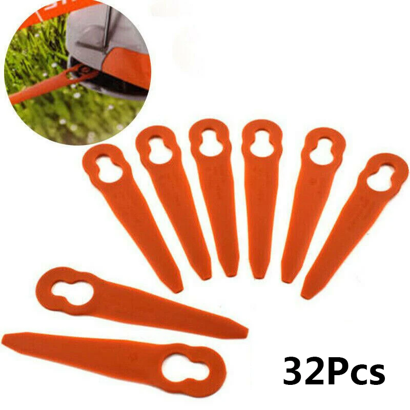 32PCS Plastic Lawn Mower Blade Trimmer Garden Tools For Stihl PolyCut 2-2 Trimmer Lawn Mower#4008 007 1000
32PCS Plastic Lawn Mower Blade Trimmer Garden Tools For Stihl PolyCut 2-2 Trimmer Lawn Mower#4008 007 1000