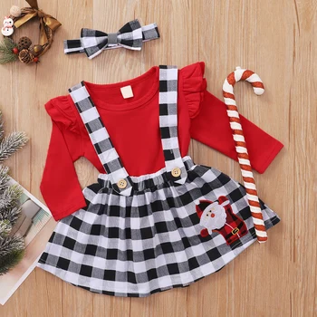 1-6Y Xmas Kids Girls Clothing Sets Ruffles Long Sleeve Sweater Tops Deer Plaid Bib Dress Headband 
1-6Y Xmas Kids Girls Clothing Sets Ruffles Long Sleeve Sweater Tops Deer Plaid Bib Dress Headband