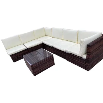 SOKOLTEC High end outdoor sectional sofas teak frame patio garden furniture rattan wicker sofa sets OP2450
SOKOLTEC High end outdoor sectional sofas teak frame patio garden furniture rattan wicker sofa sets OP2450