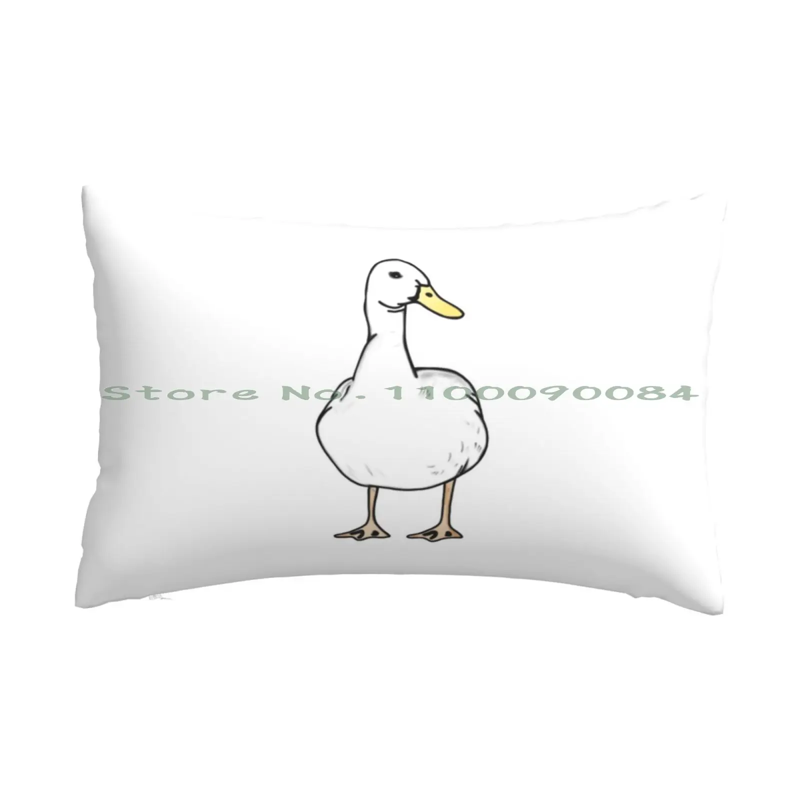 

Duck Pillow Case 20x30 50*75 Sofa Bedroom Duck Animals Cute Long Rectangle Pillowcover Home Outdoor Cushion Decor