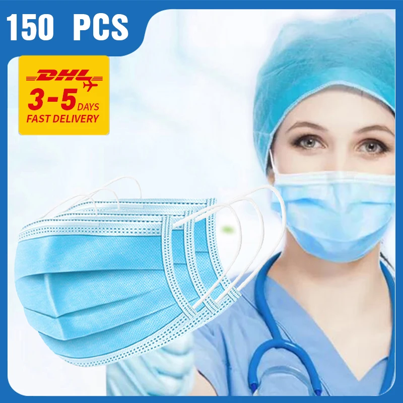 150pcs DHL Fast Shipping 3 Layer One Time Bacteria Proof Masks Anti Dust Disposable Face Masks Mouth Masks GB/T 32610-2016
150pcs DHL Fast Shipping 3 Layer One Time Bacteria Proof Masks Anti Dust Disposable Face Masks Mouth Masks GB/T 32610-2016