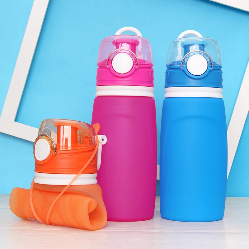 Outdoor Sports Kettle Foldable 550ml Mini Sports Bottle Silica Gel Creative Outdoor Kettle
Outdoor Sports Kettle Foldable 550ml Mini Sports Bottle Silica Gel Creative Outdoor Kettle