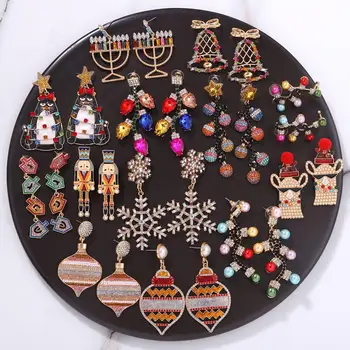 Dvacaman Boho Multicolor Rainbow Crystal Ring Ring Spin Spin Merry Meow Statement Drop Earrings for Women 2020 Christmas Jewelry
Dvacaman Boho Multicolor Rainbow Crystal Ring Ring Spin Spin Merry Meow Statement Drop Earrings for Women 2020 Christmas Jewelry