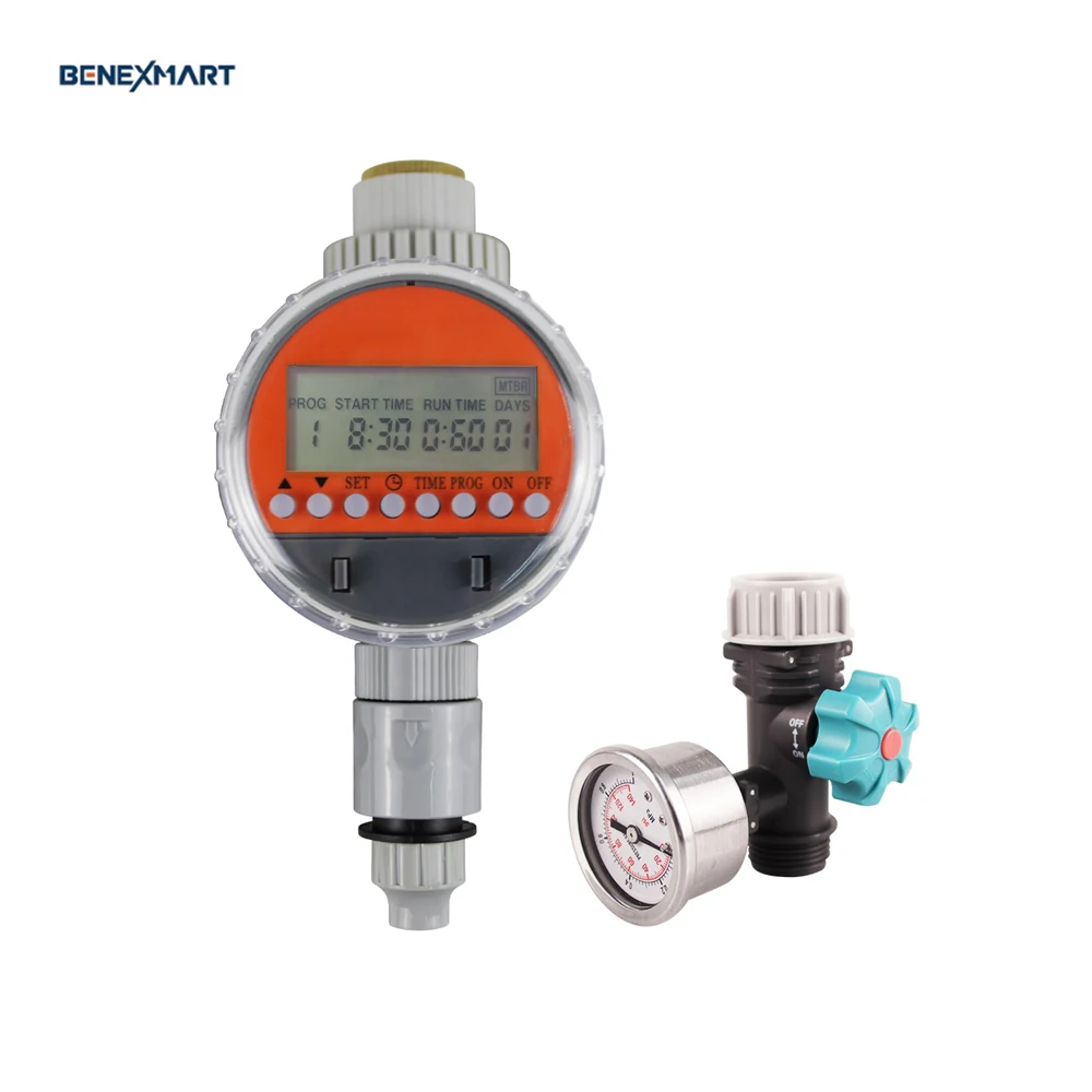 Benexmart Garden Watering Timer Pressure Regulator Irrigation Controller Woterproof With Battery
Benexmart Garden Watering Timer Pressure Regulator Irrigation Controller Woterproof With Battery