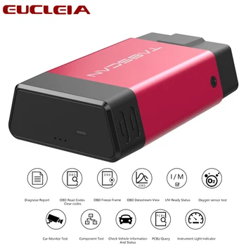 EUCLEIA T2 Bluetooth Full Systems OBD2 Scanner for Android Code Reader Auto VIN TPMS IMMO Family Obd 2 Car Diagnostic Tools
EUCLEIA T2 Bluetooth Full Systems OBD2 Scanner for Android Code Reader Auto VIN TPMS IMMO Family Obd 2 Car Diagnostic Tools