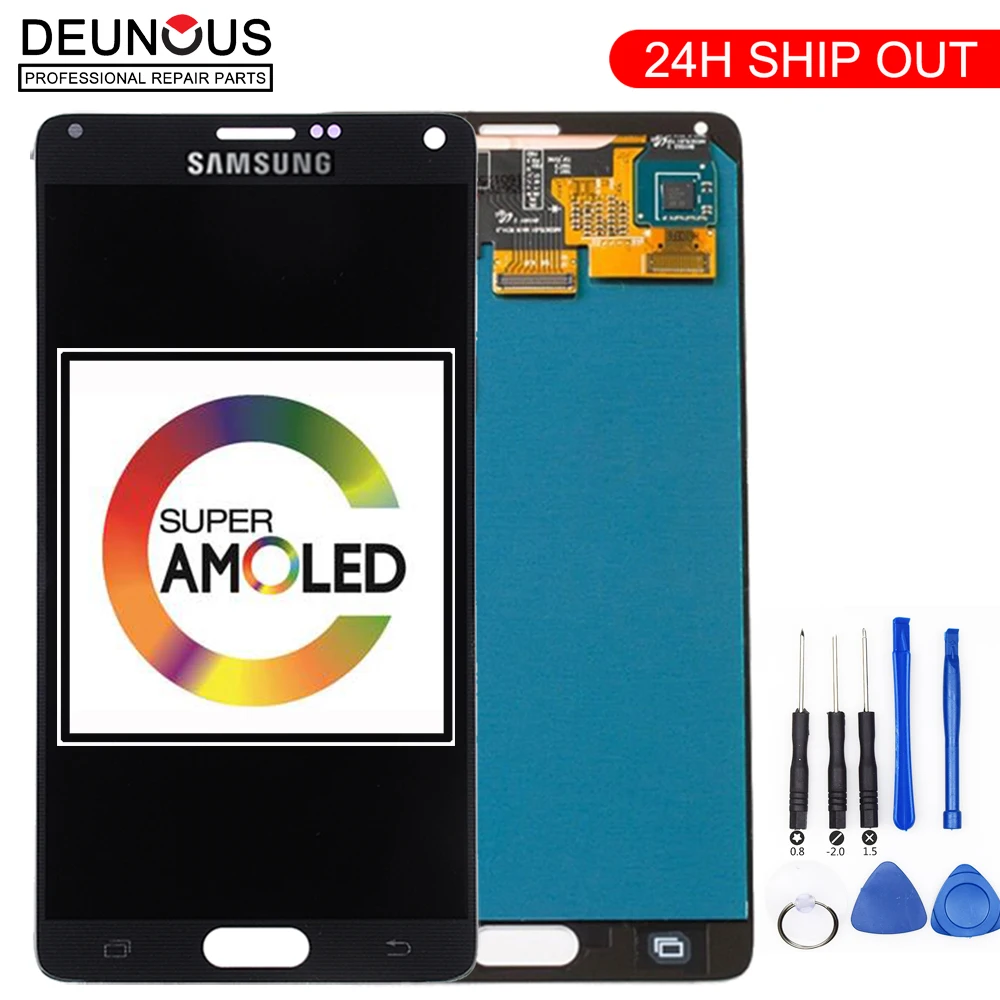 ORIGINAL 5.7''LCD Replacement for SAMSUNG Galaxy Note 4 Note4 N910 N910C N910A N910F N910H LCD Display Touch Screen Digitizer
ORIGINAL 5.7''LCD Replacement for SAMSUNG Galaxy Note 4 Note4 N910 N910C N910A N910F N910H LCD Display Touch Screen Digitizer
