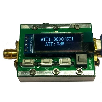 1-3800MHz RF Programmable Attenuator 0-31dB adjustable output 50Ω Radio frequency amplifier
1-3800MHz RF Programmable Attenuator 0-31dB adjustable output 50Ω Radio frequency amplifier