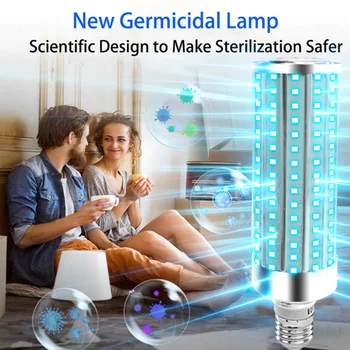 110V 220V 60W UV Germicidal light LED UVC Light Bulb Room E27 E26 Lamp Remote Control Timer Killing 99% Air Mite Dropship
110V 220V 60W UV Germicidal light LED UVC Light Bulb Room E27 E26 Lamp Remote Control Timer Killing 99% Air Mite Dropship
