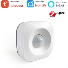 Alexa Tuya Motion PIR Sensor Detector ZigBee Sensor Smart Life APP Wireless Home Security System works with ZigBee Hub
Alexa Tuya Motion PIR Sensor Detector ZigBee Sensor Smart Life APP Wireless Home Security System works with ZigBee Hub